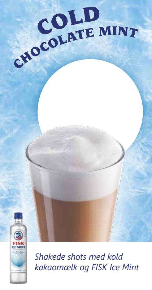 Cold chocolate mint (shakede shot)